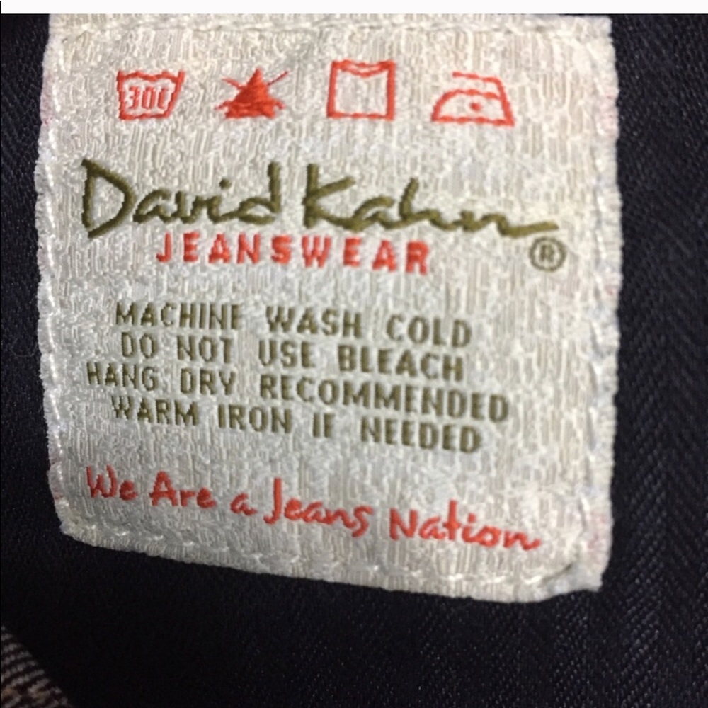 David Kahn Dark Jeans Size 28P S59 - Picture 3 of 8